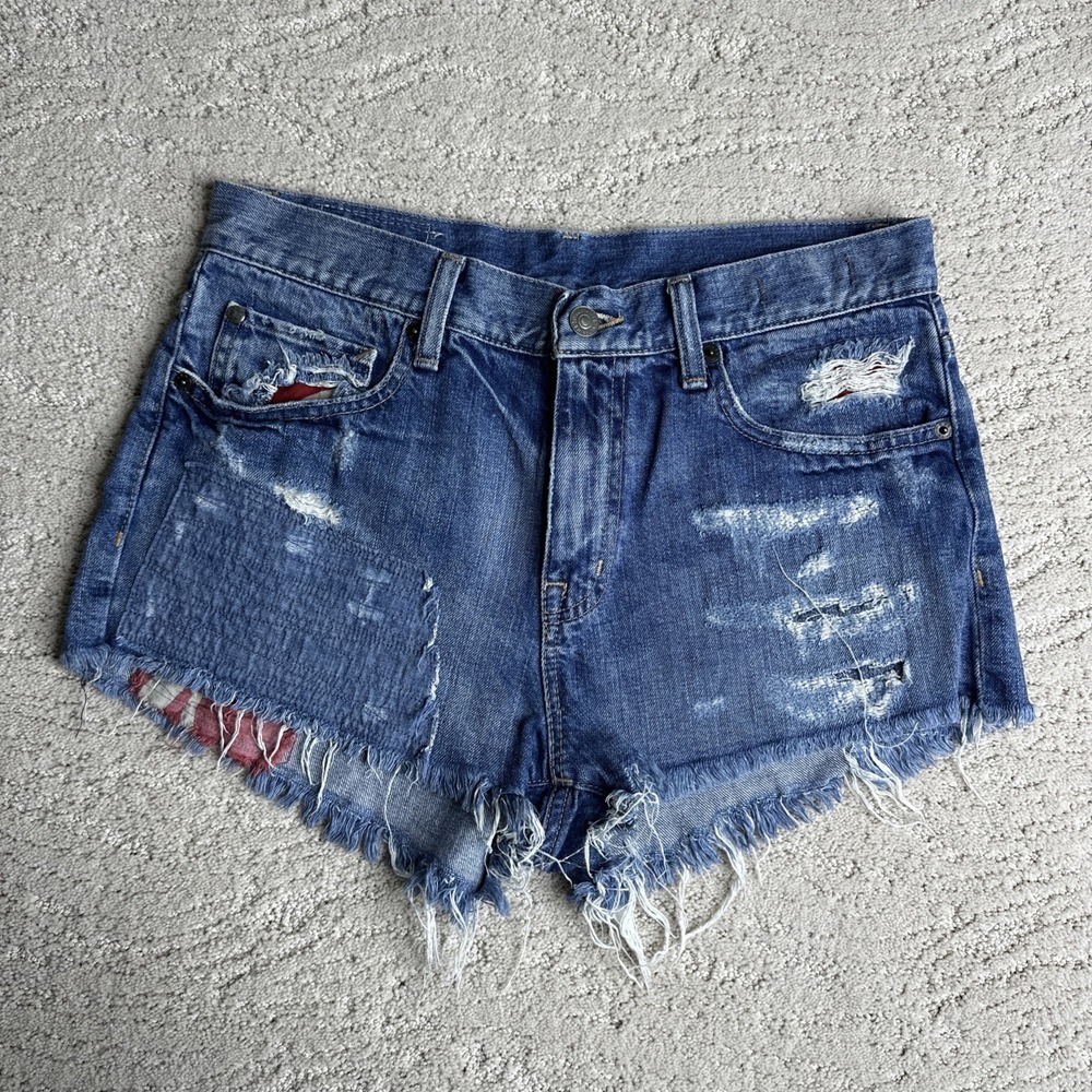 Women's Denim & Supply Ralph Lauren Size 27 Vintage Cutoff Distressed Shorts